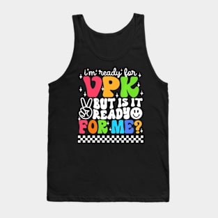 VPK Grade First Day Of School Teacher Kids Tank Top